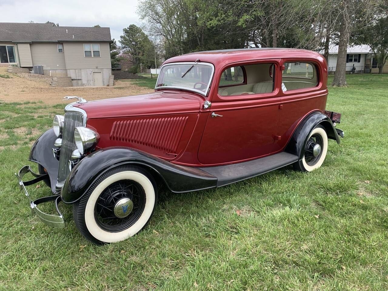 1934 Ford Tudor With a Past Restoration