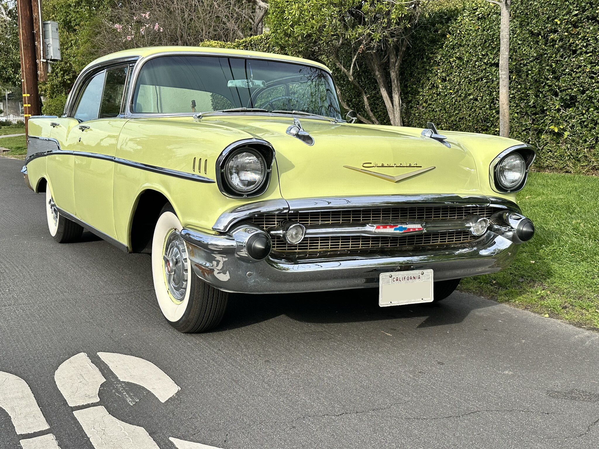 One-Family-Owned 1957 Chevrolet Bel Air Sport Sedan