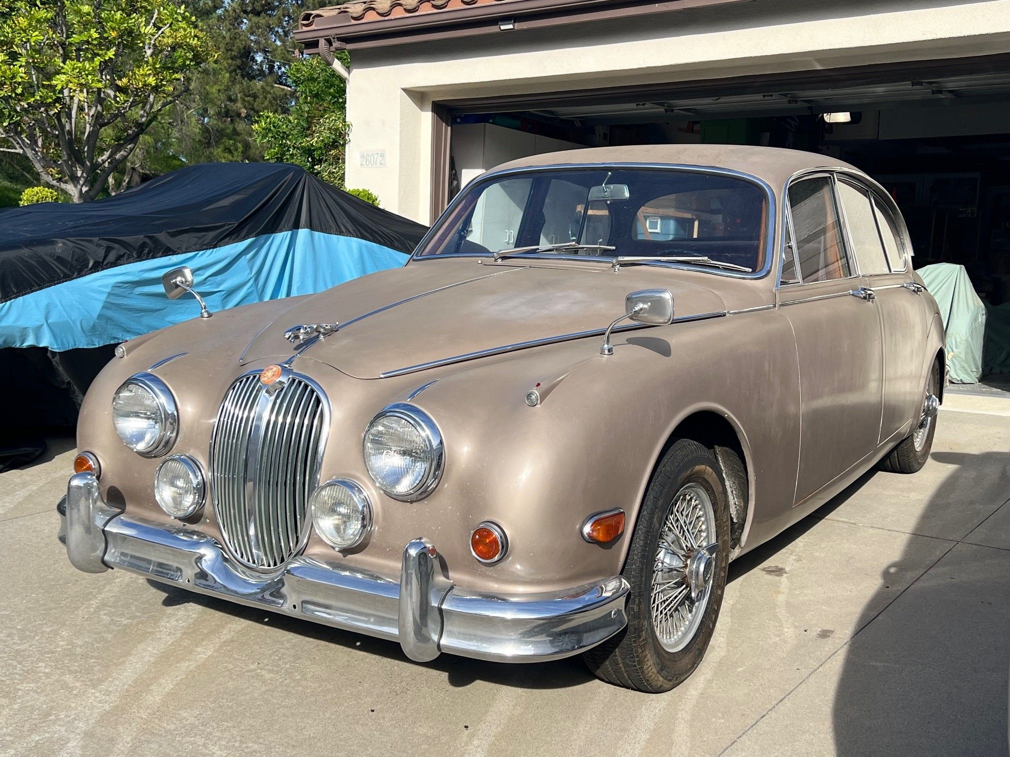1964 Jaguar 3.4-Liter Mark II Sedan With Recent Service