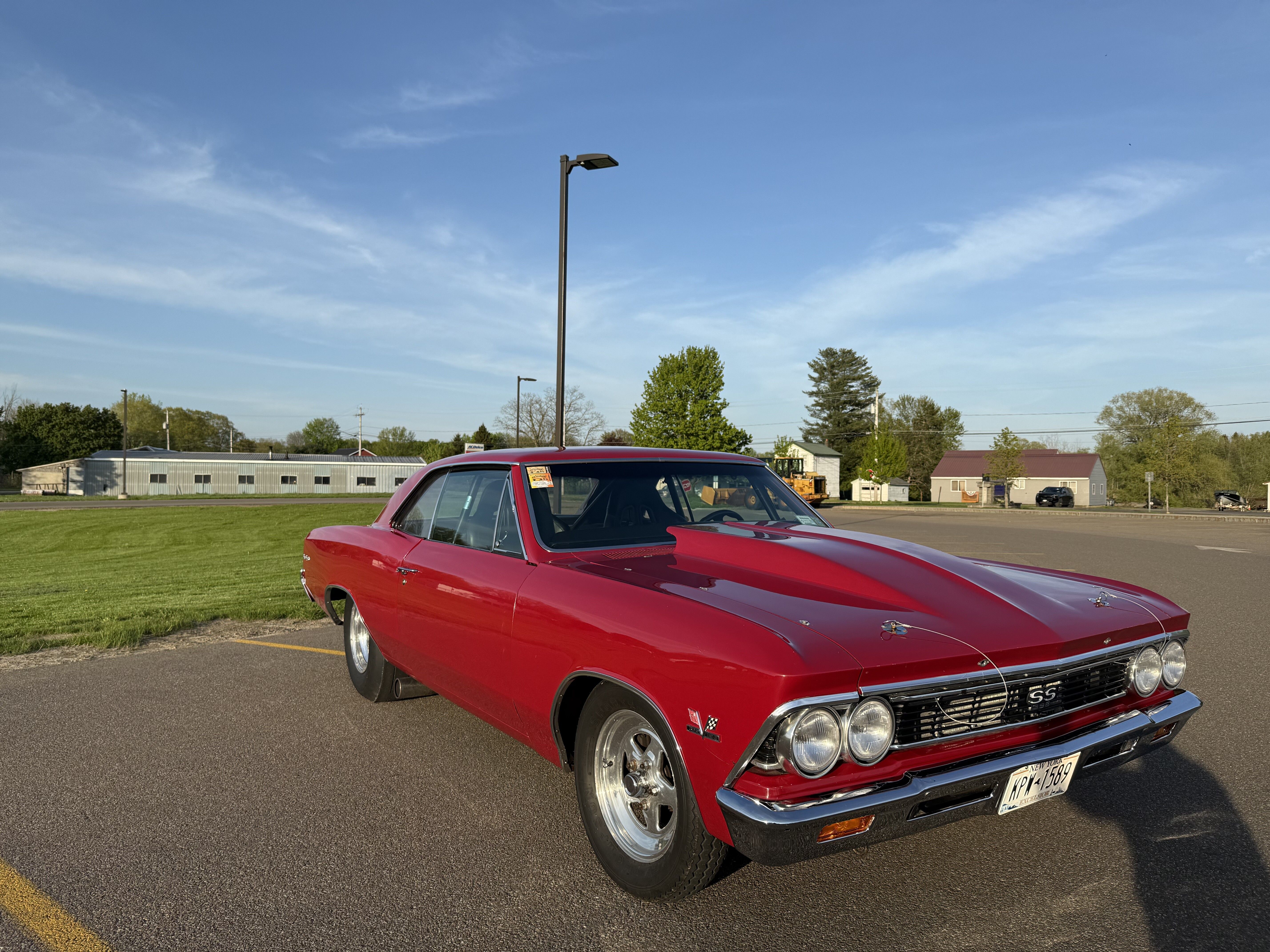 Pro-Street 1966 Chevrolet Chevelle Malibu Sport Coupe With a 540 V8